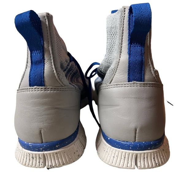 GREAT CONDISH - Nike Free Flyknit Mercurial Wolf Grey Game Royal - Picture 2 of 4